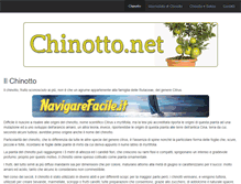 Tablet Screenshot of chinotto.net